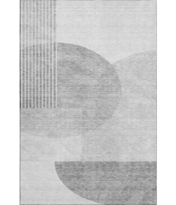 Addison Mayfield Gray AMF678 - 8ft. Round Rug