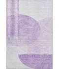 Addison Mayfield Purple AMF678 - 8ft. Round Rug