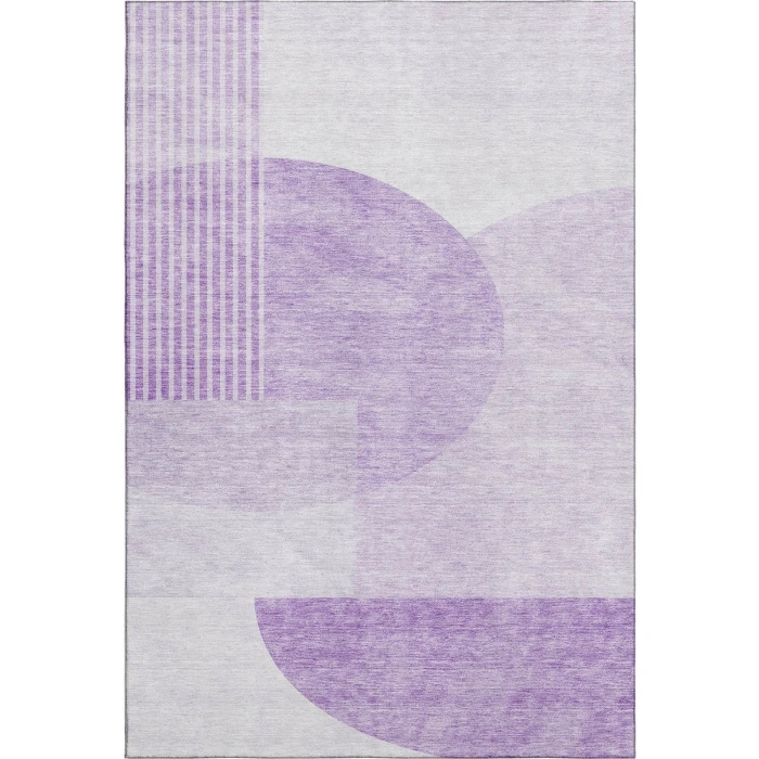 Addison Mayfield Purple AMF678 - 8ft. Round Rug