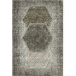 Addison Mayfield Brown AMF679 - 8ft. Round Rug