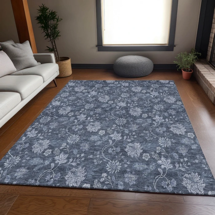 Addison Mayfield Blue AMF680 2ft. 3in. x 7ft. 6in. Rect. Rug