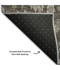 Addison Mayfield Brown AMF680 2ft. 3in. x 7ft. 6in. Rect. Rug