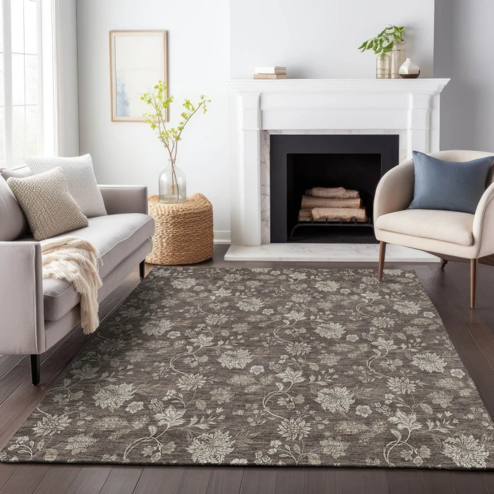 Addison Mayfield Brown AMF680 2ft. 3in. x 7ft. 6in. Rect. Rug