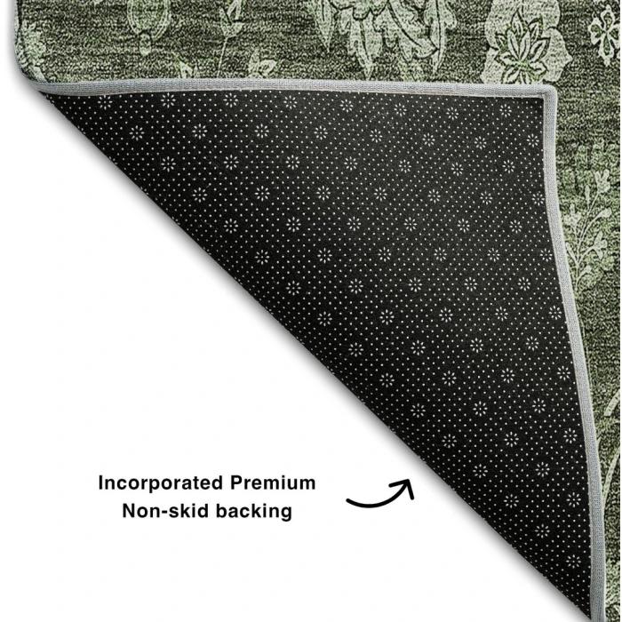 Addison Mayfield Green AMF680 - 8ft. Round Rug