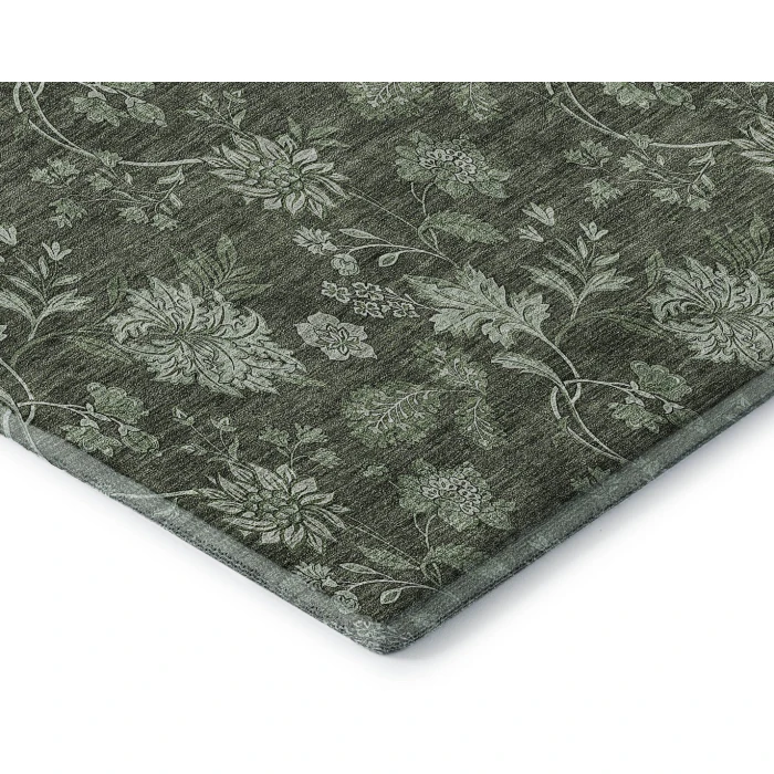 Addison Mayfield Green AMF680 - 8ft. Round Rug