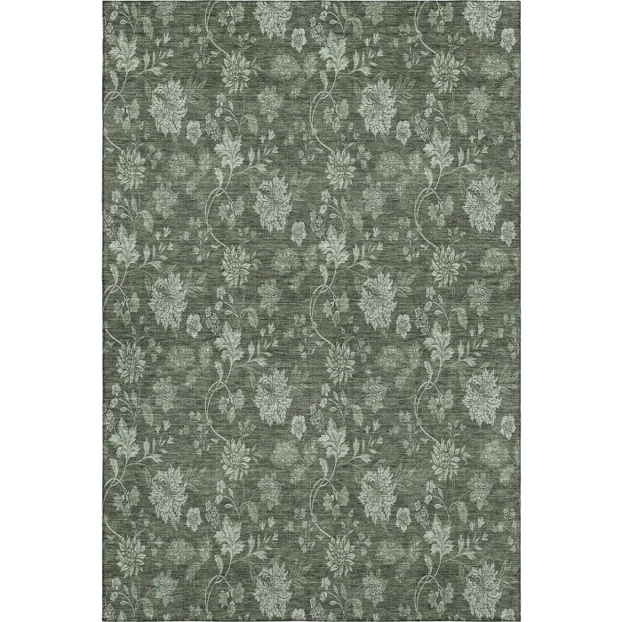 Addison Mayfield Green AMF680 - 8ft. Round Rug