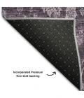 Addison Mayfield Purple AMF680 2ft. 3in. x 7ft. 6in. Rect. Rug