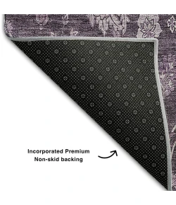 Addison Mayfield Purple AMF680 8ft. x 10ft. Rect. Rug