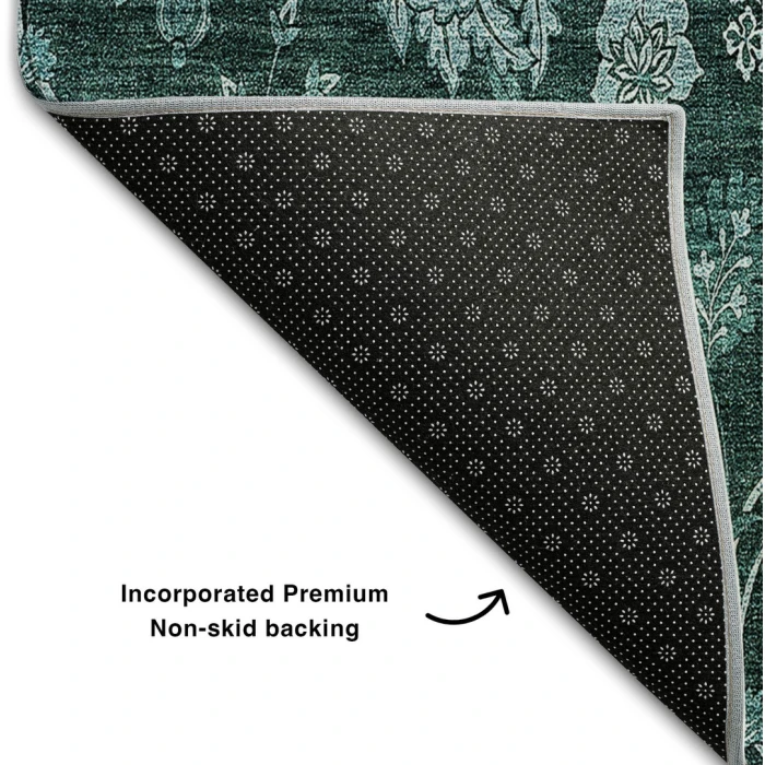 Addison Mayfield Teal AMF680 2ft. 3in. x 7ft. 6in. Rect. Rug