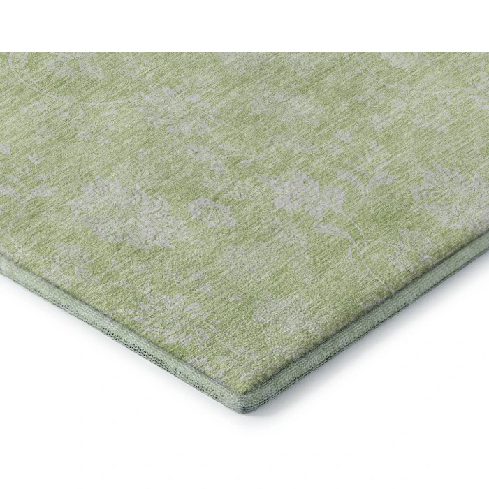 Addison Mayfield Green AMF681 - 8ft. Round Rug
