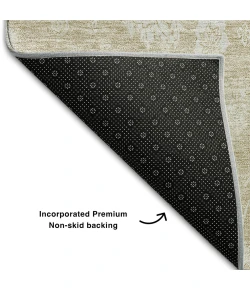 Addison Mayfield Brown AMF681 - 8ft. Round Rug