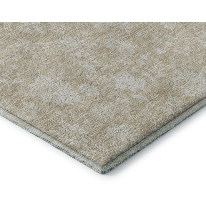 Addison Mayfield Brown AMF681 - 8ft. Round Rug