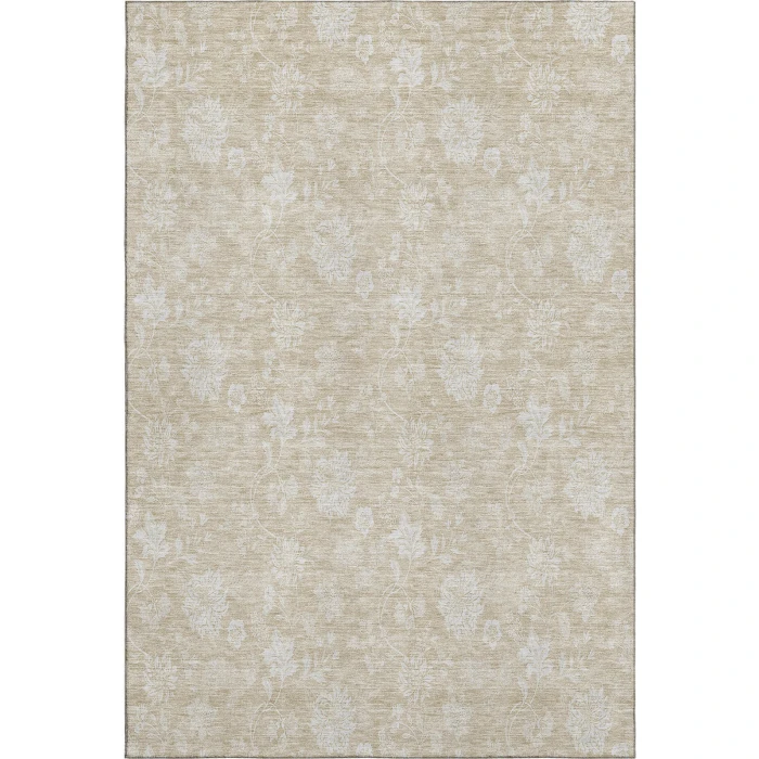 Addison Mayfield Brown AMF681 - 8ft. Round Rug