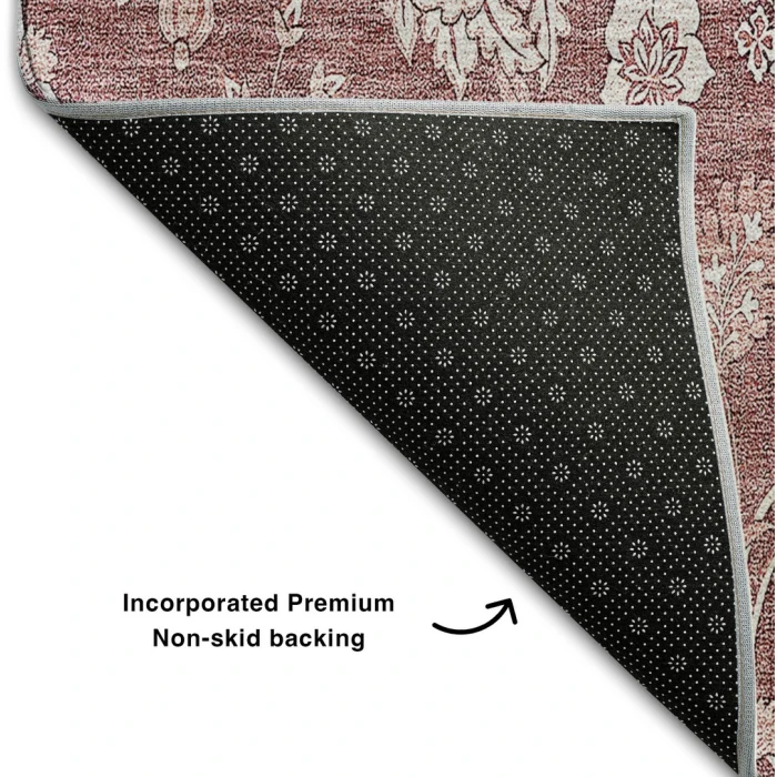 Addison Mayfield Pink AMF681 - 8ft. Round Rug