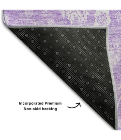 Addison Mayfield Purple AMF681 8ft. x 10ft. Rect. Rug