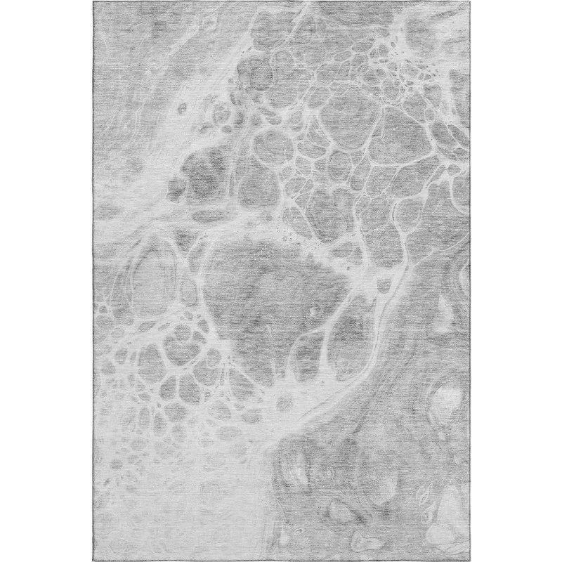 Addison Mayfield Gray AMF682 - 8ft. Round Rug
