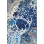 Addison Mayfield Blue AMF682 - 8ft. Round Rug