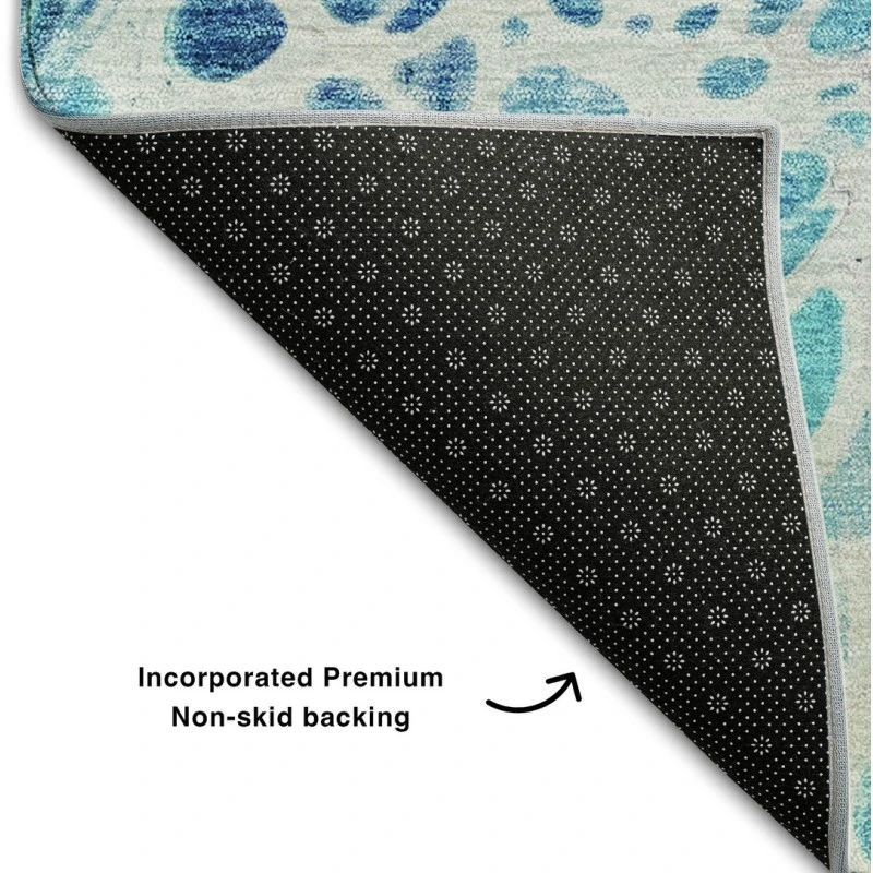 Addison Mayfield Teal AMF682 5ft. x 7ft. 6in. Rect. Rug