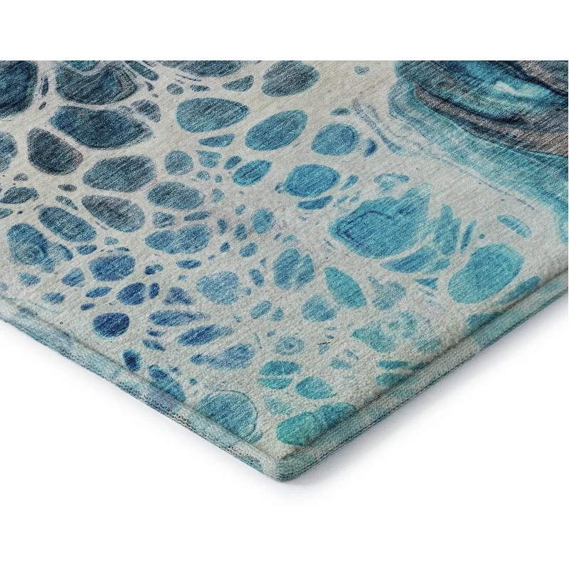 Addison Mayfield Teal AMF682 5ft. x 7ft. 6in. Rect. Rug
