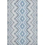 Addison Mayfield Blue AMF684 - 8ft. Round Rug