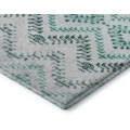 Addison Mayfield Teal AMF684 - 8ft. Round Rug