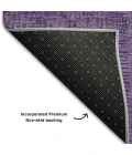 Addison Mayfield Purple AMF685 2ft. 3in. x 7ft. 6in. Rect. Rug