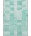 Addison Mayfield Teal AMF686 - 8ft. Round Rug