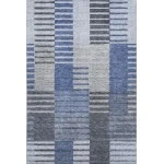 Addison Mayfield Blue AMF687 - 8ft. Round Rug