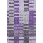 Addison Mayfield Purple AMF687 - 8ft. Round Rug