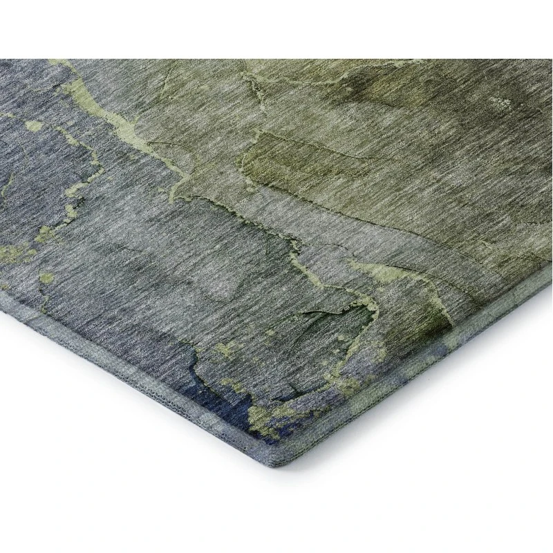 Addison Mayfield Green AMF689 - 8ft. Round Rug