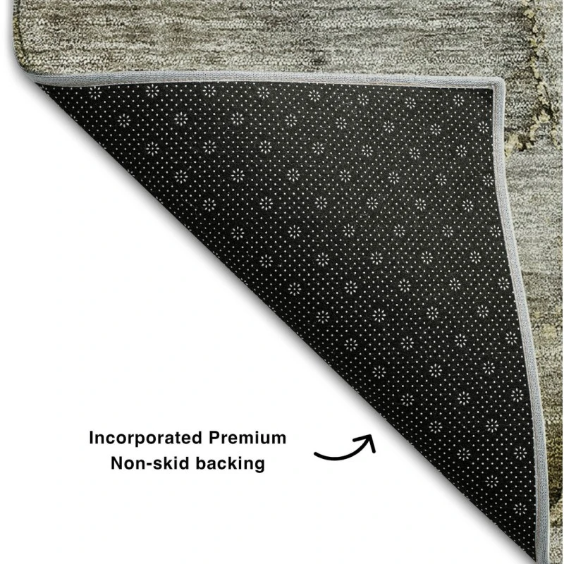 Addison Mayfield Brown AMF689 - 8ft. Round Rug