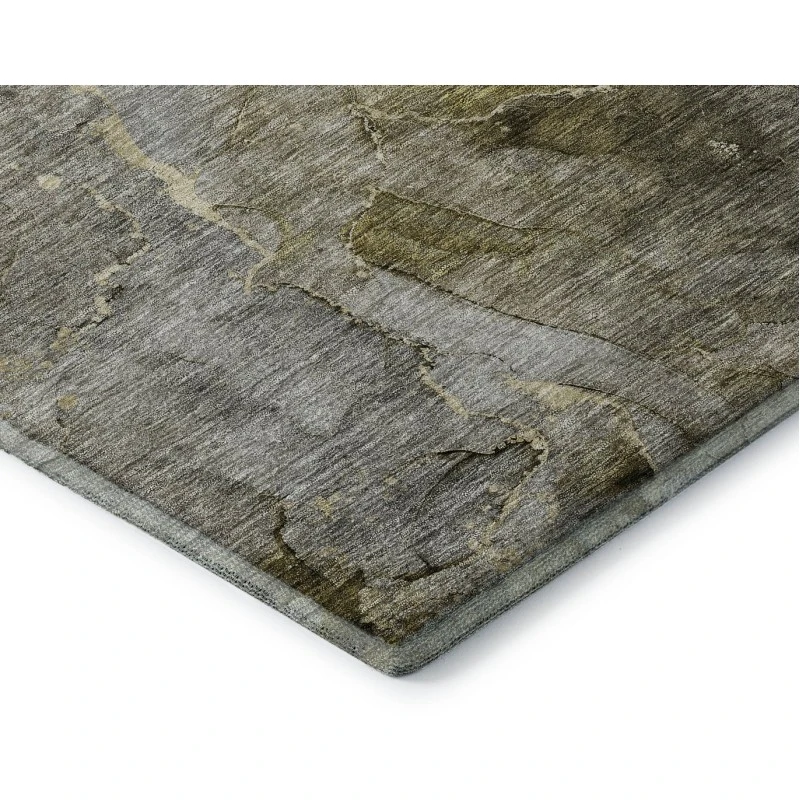 Addison Mayfield Brown AMF689 - 8ft. Round Rug