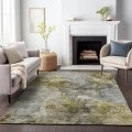 Addison Mayfield Brown AMF689 - 8ft. Round Rug