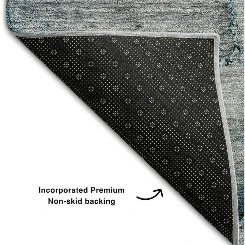 Addison Mayfield Teal AMF689 - 8ft. Round Rug
