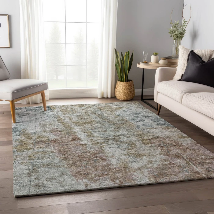 Addison Mayfield Blue AMF68 5ft. x 7ft. 6in. Rect. Rug