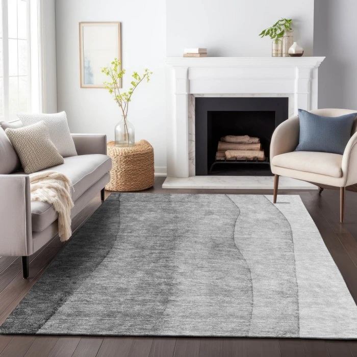 Addison Mayfield Gray AMF690 5ft. x 7ft. 6in. Rect. Rug