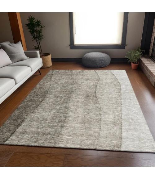 Addison Mayfield Brown AMF690 9ft. x 12ft. Rect. Rug