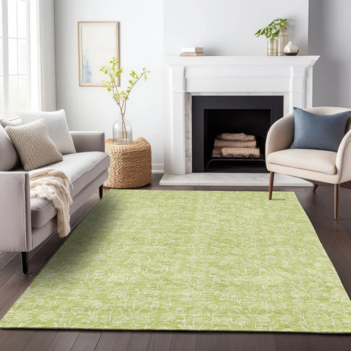 Addison Mayfield Green AMF691 9ft. x 12ft. Rect. Rug