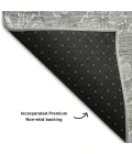 Addison Mayfield Gray AMF691 2ft. 3in. x 7ft. 6in. Rect. Rug