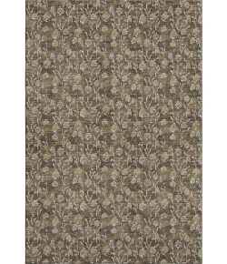 Addison Mayfield Brown AMF692 - 8ft. Round Rug