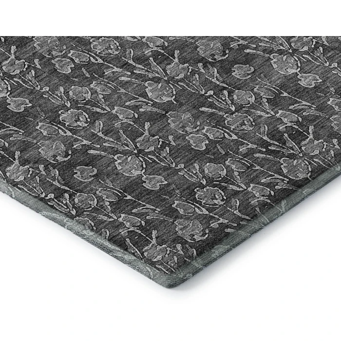 Addison Mayfield Gray AMF692 - 8ft. Round Rug