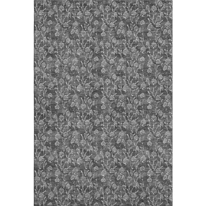Addison Mayfield Gray AMF692 - 8ft. Round Rug