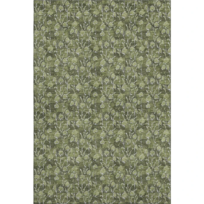 Addison Mayfield Green AMF692 9ft. x 12ft. Rect. Rug