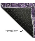 Addison Mayfield Purple AMF692 - 8ft. Round Rug