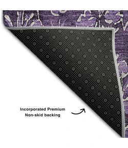 Addison Mayfield Purple AMF692 8ft. x 10ft. Rect. Rug