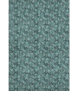 Addison Mayfield Teal AMF692 - 8ft. Round Rug