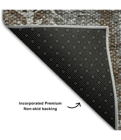 Addison Mayfield Brown AMF693 8ft. x 10ft. Rect. Rug