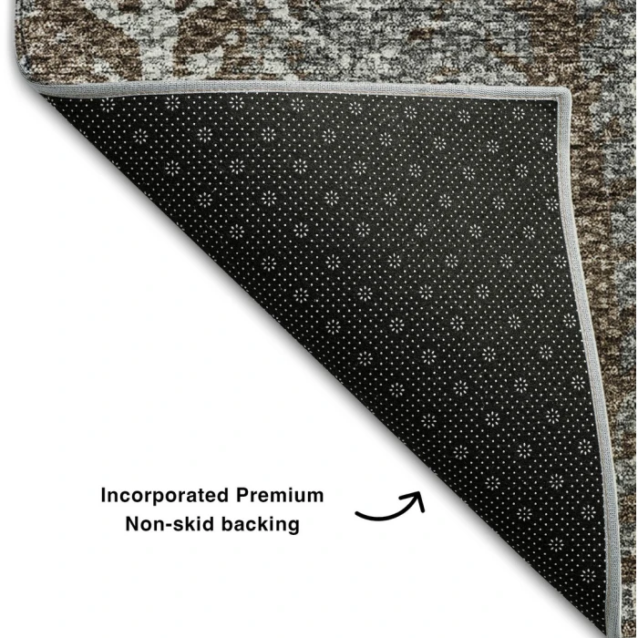 Addison Mayfield Brown AMF693 5ft. x 7ft. 6in. Rect. Rug