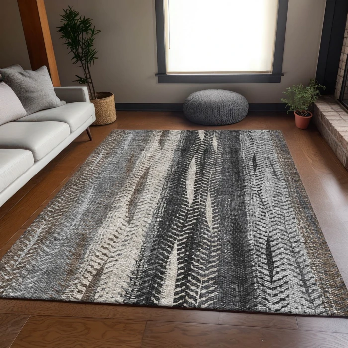 Addison Mayfield Brown AMF693 5ft. x 7ft. 6in. Rect. Rug