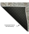 Addison Mayfield Brown AMF693 - 8ft. Round Rug
